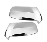 Rear View Cap For Peugeot 3008 5008 2009-2016 For Citroen For C3 2008-2017 For C4 For Picasso 2006-2013 Auto Side Rear View Mirror Cover Cap Silver/Black Door Wing Mirror Cover(1pair Chrome)