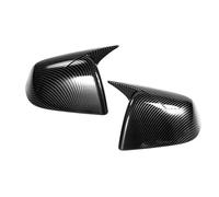 Rear View Cap For Tesla For Model Y 2020 2022 2023 Car Wing Side Rearview Mirror Cover Cap Carbon Fiber Look External 2 Pcs Car Accessories(Carbon Fiber Look)