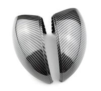 Rear View Cap For VW For Tiguan 2008 2009 2010 2011 2012 2013 2014 2015 Auto Side Rearview Mirror Cover Wing Mirror Shell Cap Housing Door Wing Mirror Cover(Carbon Fiber Look)