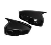 Rear View Cap Replacement for Mitsubishi For Eclipse For Cross 2018-2023 Side Door Rearview Mirror Cover Cap Trim Shell Sticker Car Styling Accessories Part(Gloss Black)(Gloss Black)