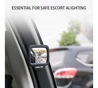 Rear View Car Mirror - Compact Rearview Mirror | Instructor Examiner Learner Mirroor | Magnetic Adjustable Backseat Mirrorr | Safety Accessory For Men, Women, New Drivers, Passenger Monitoring