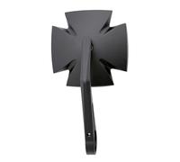 HIGHSIDER Handlebar end mirror IRON CROSS, black