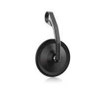 HIGHSIDER smart Bar End Mirror Circula-S Black Long (1pc), black