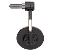 Free Shipping HIGHSIDER Conero Black Edition Handlebar Mirror Pro Extreme
