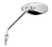 Rear-View Left Universal V Parts m10 Drop Water Chrome
