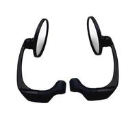 Rear View Mirror 2pcs 8/10mm Motorcycle Chrome Round Bar End Rearview Side Mirror For Modified Motorcycle 1 Pair