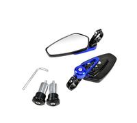 Rear View Mirror 7/8" 22mm Motorcycle Rearview Mirrors Universial Motorcycle Aluminum Bar End Mirror Motorbike Handlebar Side Rearview Mirrors