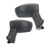 Rear View Mirror Assembly 3Pins Rearview Wing Mirror Assembly For EcoSport 2018-2022 US Version Textured Black Large And Small Mirror Car Accessories Rearview Side Mirror Assy(1pair)