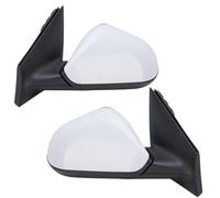 Rear View Mirror Assembly 5 Pins Rearview Wing Mirror Assembly For Hyundai For Sonata 9th Generation 2015-2019 Primer White Heated Large And Small Mirrors Rearview Side Mirror Assy(1pair Primer White)