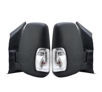 Rear View Mirror Assembly 6 Pins Rearview Mirror Assembly For Transit 150 250 350 V363 2013-2025 Euro Version Texture Black Short Arm Car Accessories Rearview Side Mirror Assy(1pair)