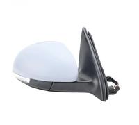 Rear View Mirror Assembly 6 Pins Rearview Wing Mirror Assembly For Tiguan 2009-2017 US Version White Heated Side Door Mirror Car Accessories Rearview Side Mirror Assy(Right Primer)