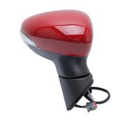 Rear View Mirror Assembly 6 Wire Door Mirror Assembly For Fiesta 2008-2012 Magic Red ESC Lighted Heated Side Mirror Car Accessories Wing Mirror(Right)