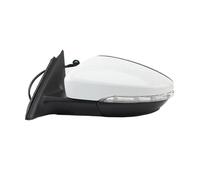 Rear View Mirror Assembly Auto Outside Door Rearview Mirror Assemblys 9/15PIN For VW For Passat CC 2019 2020 2021 2022 2023 Car Accessories Rearview Side Mirror Assy(WHITE,9pin L)