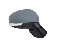 Rear View Mirror Assembly Auto Rearview Mirror Assembly For Fiat For 500X 2016-2022 Car Electric Angle Adjust LED Turn Signal Lamp Glass Lens Cover Assy Rearview Side Mirror Assy(Gray,6 Wire Left)