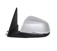 Rear View Mirror Assembly Car Accessories Rearview Mirror Assembly For BMW X1 2013 2014 2015 2016 2017 2018 2019 Electric Folding LED Turn Signal Rearview Side Mirror Assy(Silver,Electric L)