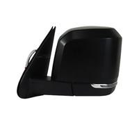 Rear View Mirror Assembly Car Outside Side Rearview Mirror Assembly For Toyota For Hiace Bus 2005-2018 Auto With LED Turn Signal Electric Folding Mirror Assy Rearview Side Mirror Assy(Black,Right)