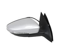 Rear View Mirror Assembly Car Rear Side Mirror Assembly For VW For Passat CC 2010-2018 Auto Power Heated Fold Turn Signal 9 13 15 Wires Rearview Side Mirror Assy(Silver,15 wire Right)