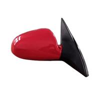 Rear View Mirror Assembly Car Rearview Mirror Assembly For Hyundai For Elantra 2008-2010 Auto 3/5 Wire Rear View Mirror With Lens Adjust LED Turn Signal Light Rearview Side Mirror Assy(Red,Right A)