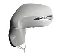 Rear View Mirror Assembly Car Rearview Mirror Assembly For Lexus RX 350 RX 450h RX 270 2009-2014 Auto Fold Turn Signal Heating Lens Adjustment Mirror Assy Rearview Side Mirror Assy(Silver,12 Wire Left