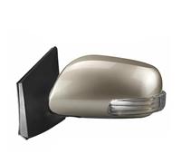 Rear View Mirror Assembly Car Side Exterior Rearview Mirror Assy For Toyota For Corolla E150 2007-2013 Auto With LED Turn Signal Rear View Mirror Assembly Rearview Side Mirror Assy(Champagne,7 Wire L)