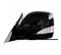 Rear View Mirror Assembly Car Side Rear View Mirror Assembly For Nissan For Patrol Y62 2014-2022 Auto With Power Folding Turn Signal Electric Adjustment Assy Rearview Side Mirror Assy(Black,Left a)