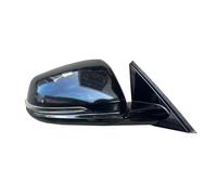Rear View Mirror Assembly For BMW X2 2020 2021 2022 2023 Car Accessories Side Outside Rearview Mirror Assembly Auto Mirror Heating LED Turn Signal Assy Rearview Side Mirror Assy(R Black)