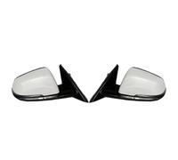 Rear View Mirror Assembly For BMW X2 2020 2021 2022 2023 Car Accessories Side Outside Rearview Mirror Assembly Auto Mirror Heating LED Turn Signal Assy Rearview Side Mirror Assy(Pair White)