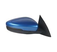 Rear View Mirror Assembly For Chinese For SAIC MG5 For ROEWE I5 2018-2022 Auto Power Fold Turn Signal Mirror Assembly 6/12PIN Car Accessories Wing Mirror Assembly(12pin Right Blue)