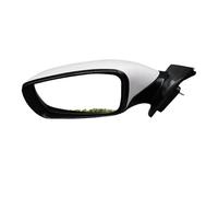 Rear View Mirror Assembly For Hyundai For Sonata 8th Generation 2011-2014 9Pins Rearview Mirror Assembly Middle East Version Black Wing Car Accessorie Wing Mirror Assembly(9pin white LH)