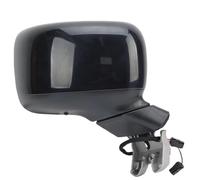 Rear View Mirror Assembly For JEEP For RENEGADE BU 2015-2022 5/7Pins No-Paint Black Manual Folding Side Mirror Assembly Auto Mirror Assy(1 Piece left 5pin)