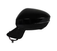 Rear View Mirror Assembly For Mitsubishi For Outlander 2023 2024 9+1Pin Rear Mirror Assembly With Turn Lamp Camera Power Fold Paintable Auto Mirror Assy(Black Left)