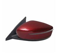Rear View Mirror Assembly For Nissan For Kicks 2017-2019 Car Rearview Mirror Accessories LED Turn Signal Light With Automatic Electric Adjustment Rearview Side Mirror Assy(Red,Left)