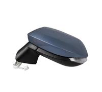 Rear View Mirror Assembly For Toyota For Corolla E21/E210 19-24 6 Pins Side Mirror Assembly Black With Turn Signal Light Door Wing Mirror Auto Mirror Assy(Left Unpainted)