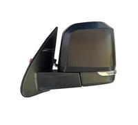 Rear View Mirror Assembly For Toyota For Hiace Bus 2005-2018 Auto With LED Turn Signal Electric Folding Mirror Assy Car Outside Side Rearview Mirror Assembly Rearview Side Mirror Assy(A Black L)