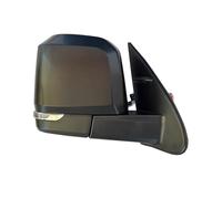 Rear View Mirror Assembly For Toyota For Hiace Bus 2005-2018 Auto With LED Turn Signal Electric Folding Mirror Assy Car Outside Side Rearview Mirror Assembly Rearview Side Mirror Assy(A Black R)