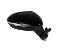 Rear View Mirror Assembly For VW For Passat B8 2017-2020 6 8 9 13 Wires Auto Left Right Side Power Heated Fold Turn Signal Side Mirror Assembly Rearview Side Mirror Assy(Black,8 Wires Right)