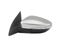 Rear View Mirror Assembly For VW For Passat CC 2008-2018 Car Power Heated Fold Turn Signal 9 Or 13 Wires Side Mirror Assembly Rearview Side Mirror Assy(Silver,13 wire L)