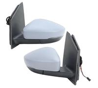 Rear View Mirror Assembly OEM: 6C2857501C 6C2857502C 6 Pins Door Mirror Assembly Manual Folding Heated Side Mirror For VW For Polo 6C 6R 2009-2017 Auto Mirror Assy(1 pair)