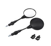 Rear View Mirror Black Universal Folding Motorcycle Mirror Motorbike Side Mirrors Rearview Mirror 8mm 10mm For