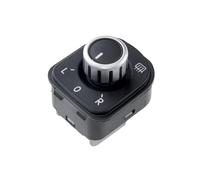 Rear View Mirror Button exterior rearview mirror switch Compatible With for VW GOLF PLUS 05- VI 08- EWS-for VW-018 replacement
