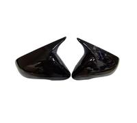 Rear View Mirror Cap Car Side Rearview Mirror Cover Add On For Hyundai For Sonata 9th 2015-2019 Exterior Sticker Wing Cap Wing Mirror Caps(Glossy BLK)