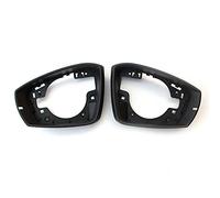 Rear View Mirror Cap Replacement fits for Volkswagen fits for Polo 6R 6C 14-18 Side Wing Mirror Housing Frame Rearview Mirror Hood With Indicator Model Trim （Color : Left and right)(Left and Right)