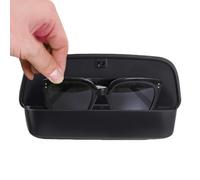 Rear View Mirror - Car Rearview Mirror Sunglasses Case | Up Down Left Right Adjustable Tool, Wide Angle Organizer for Caravan, Minivan, Truck, Sedan