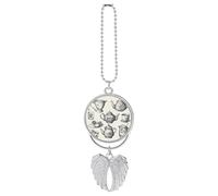 Rear View Mirror Charm Car Interior Pendant Car Accessories Hand Drawn Teapots and Cups Decoration Hanging Ornaments for Women Men