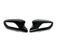 Rear View Mirror Cover ABS Plastic Compatible With ST1300 2002 2003 2004 2005 2006 2007 2008 2009 2010 2011 Motorcycle Red Black White(Black)