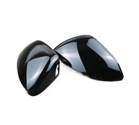 Rear View Mirror Cover Cap For VW For Golf 8 MK8 2020 Black Mirror Cover Rear View Side Cap Housing Support Lane Change Assist Blind Spot