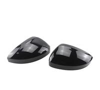 Rear View Mirror Cover Cap For VW For Tiguan AD BW MK2 2016-2021 Rear View Exterior Side Case Trim Car Rearview Mirror Caps(Black)