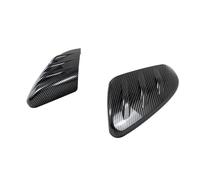 Rear View Mirror Cover Case Cap For 16-21 For Civic tenth For generation rearview mirror cover and reverse shell pasting car decoration(Carbon pair)