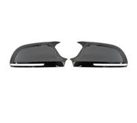 rear view mirror cover For A3 8P A4 A5 A6 Q3 A8 B8 Pair Stick On Side Mirror Cap Car Exterior Decor Trim(OneColor)