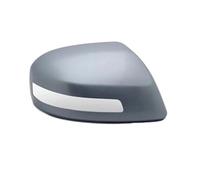rear view mirror cover For Civic 9th 2012 2013 2014 2015 Painted Rear View Mirrors Shell Cap Housing Wing Door Mirror Cover With Lamp Type(Snow Silver Right)